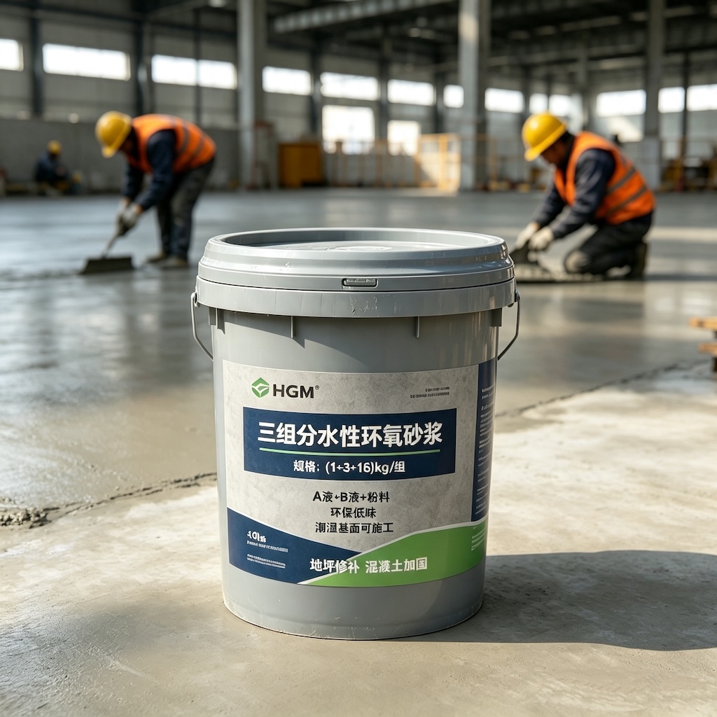罗田三组份水性环氧砂浆